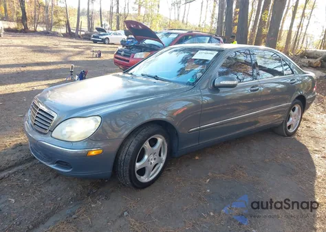 2004 Mercedes-Benz S 500 z USA, uszkodzony, nr VIN WDBNG75J94A429065